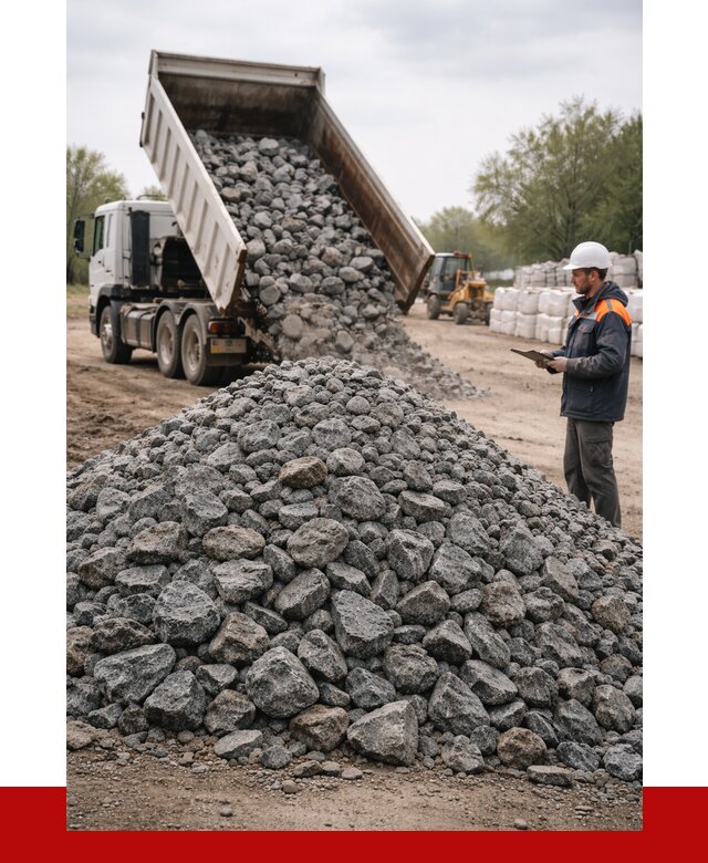 Гранитный щебень фракция 100-200 в Мирном от 4246 р. ПРОНЕРУДМир