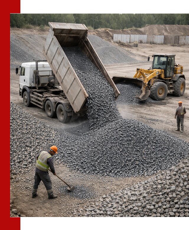 Щебень габбро-диабаз фр. 5-20 с доставкой в Мирном