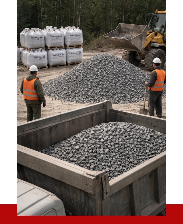 Щебень габбро диабаз 20-40 в Мирном от 3437 руб. | ПРОНЕРУДМир