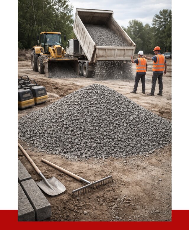 Гравийный щебень купить в Мирном от 2224 р. ПРОНЕРУДМир