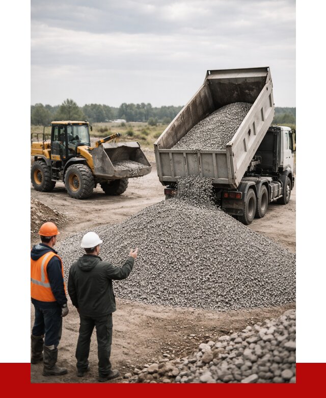 гравийный щебень фракция 3-10 в Мирном от 3235 р. ПРОНЕРУДМир