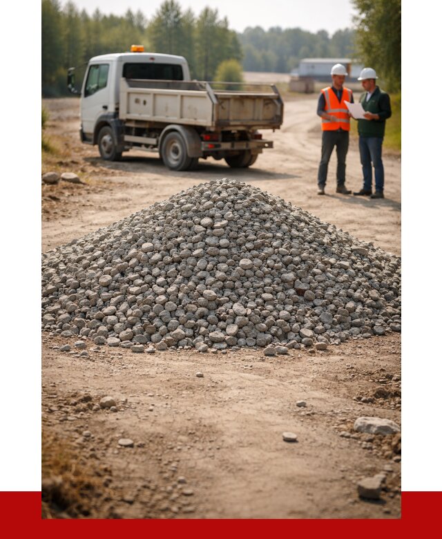 Гравийный щебень фракция 20-40 в Мирном от 1213 р. | ПРОНЕРУДМир