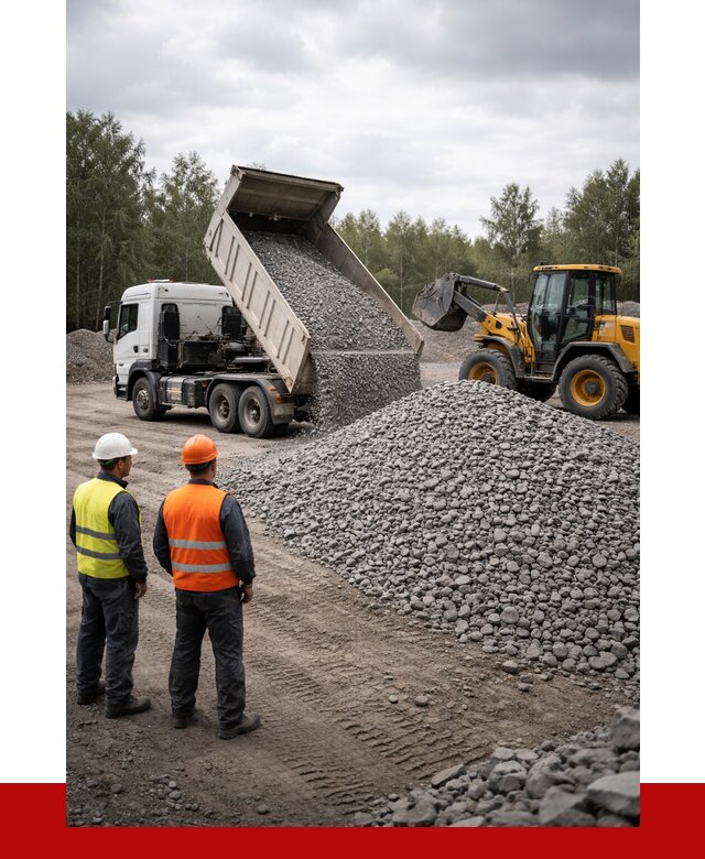 Гравийный щебень фракция 40-70 в Мирном от 9604р | ПРОНЕРУДМир