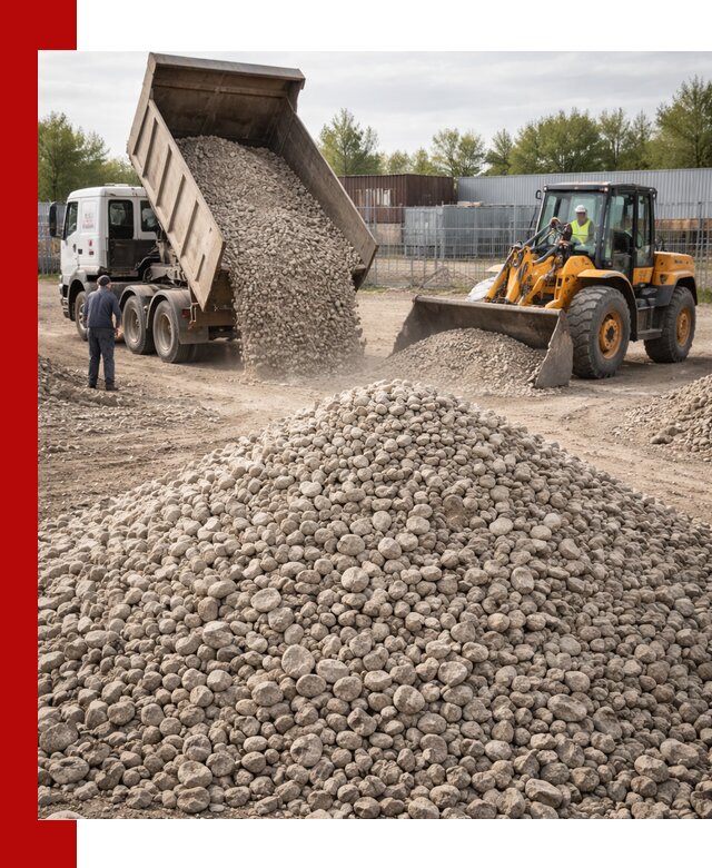 Доломитовый щебень фракции 20–41 с доставкой в Мирном