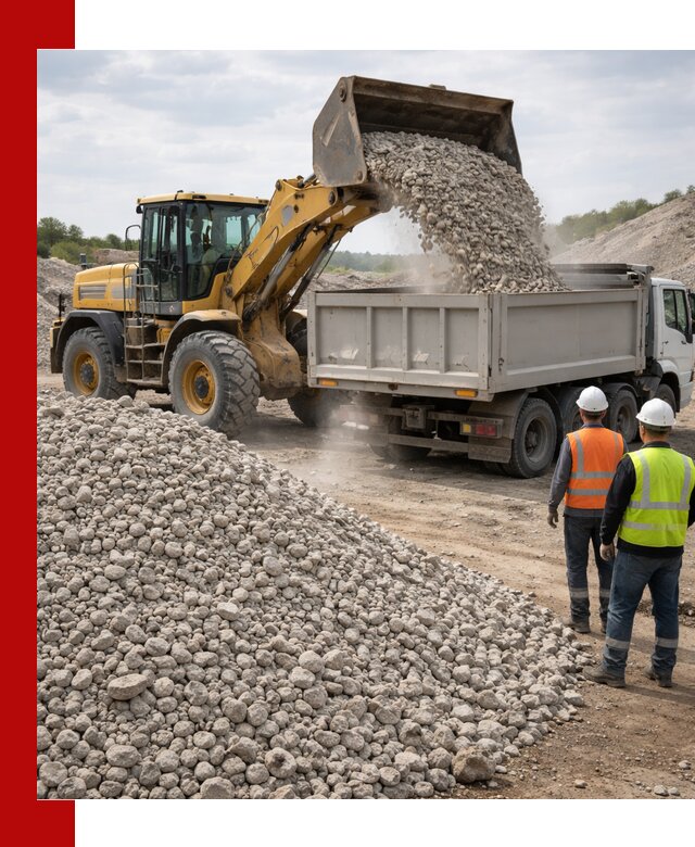 Доломитовый щебень фракция 40–71 доставка и продажа в Мирном