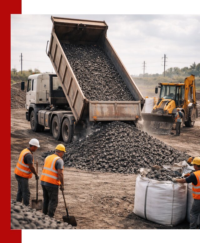 Шлаковый щебень фракция 40-70 с доставкой в Мирном