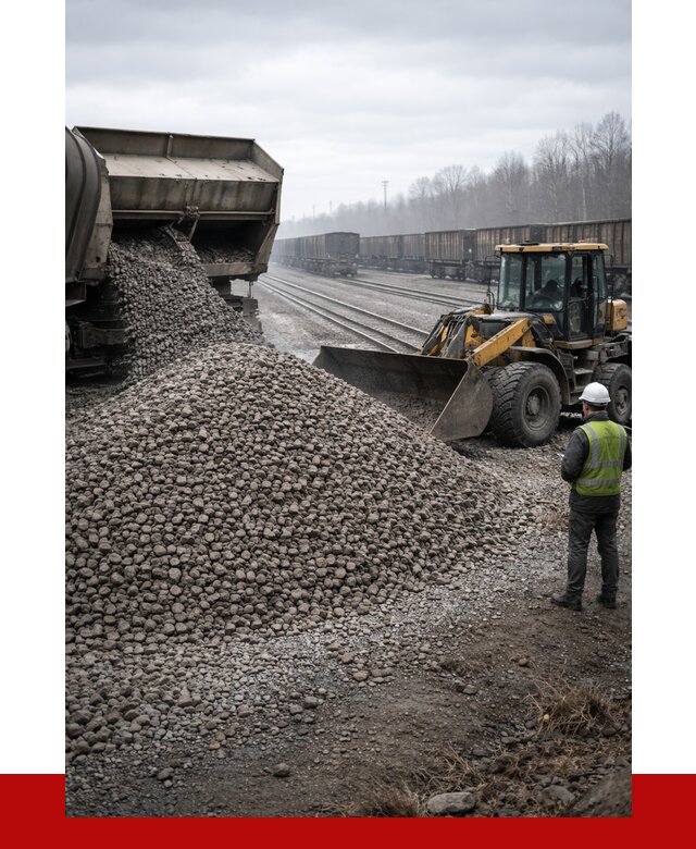 Купить железнодорожный щебень в Мирном от 2831 р. | ПРОНЕРУДМир