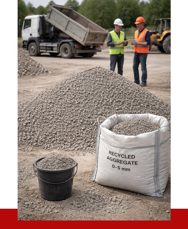 Вторичный щебень фракция 0-5 в Мирном от 1617 р. ПРОНЕРУДМир