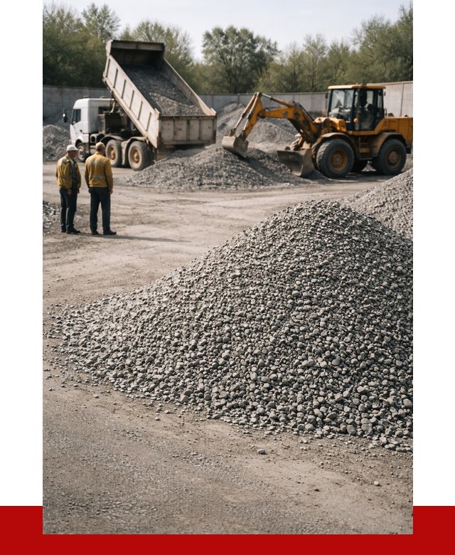 Вторичный щебень фр. 5-20 в Мирном от 1617 р. - ПРОНЕРУДМир