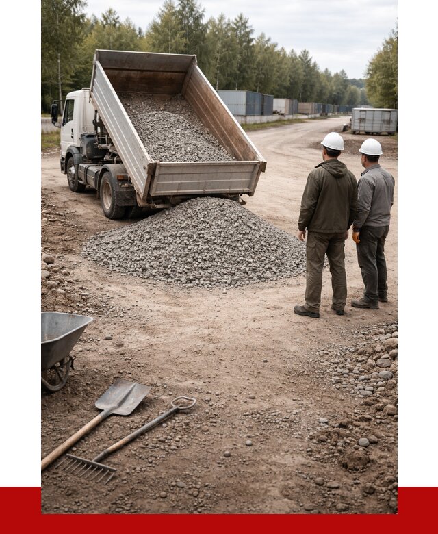 Бетонный щебень фракция 5-20 в Мирном от 3235 р., ПРОНЕРУДМир