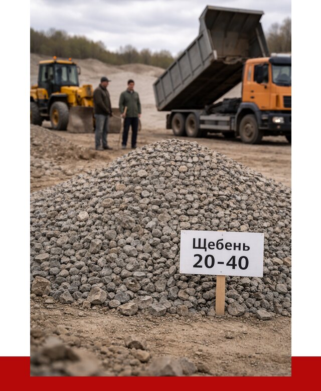 Бетонный щебень фракция 20-40 в Мирном от 2477 р. | ПРОНЕРУДМир