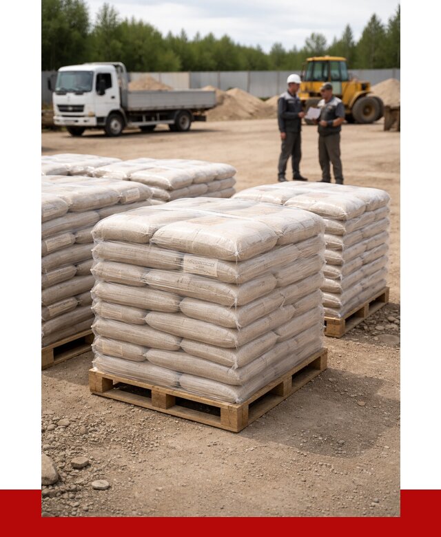 Карьерный песок в мешках в Мирном от 1213 р. - ПРОНЕРУДМир