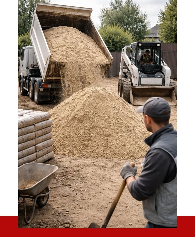 Мытый речной песок с доставкой в Мирном от 1466 р. | ПРОНЕРУДМир