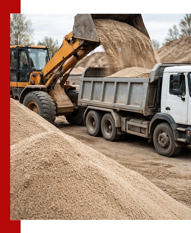 Доставка сеяного песка в Мирном оптом и в розницу