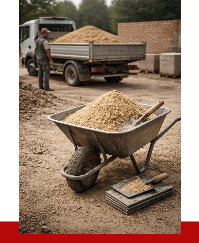 Песок для кладки в Мирном с доставкой от 2224 р. | ПРОНЕРУДМир