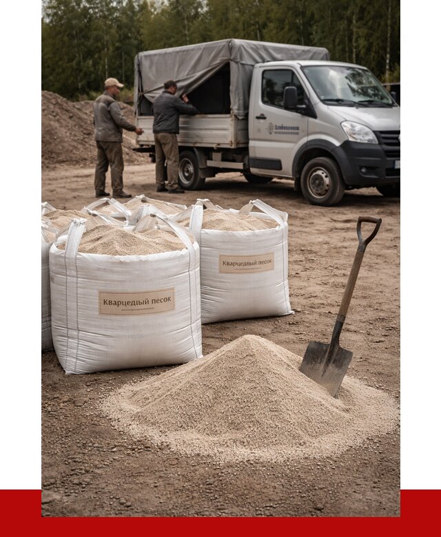 Кварцевый песок для пескоструя в Мирном от 4549 р. | ПРОНЕРУДМир