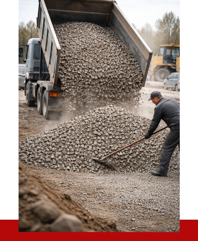 Гравий фракция 20-40 в Мирном от 2527 р. доставка | ПРОНЕРУДМир