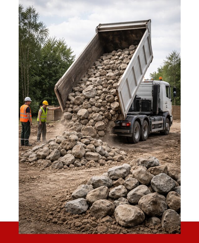 Купить булыжник в Мирном с доставкой от 4549 р. за куб | ПРОНЕРУДМир