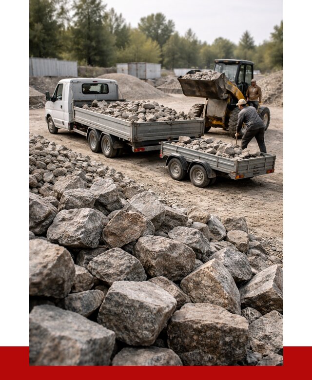 Купить бутовый камень гранитный в Мирном от 2831 р. | ПРОНЕРУДМир