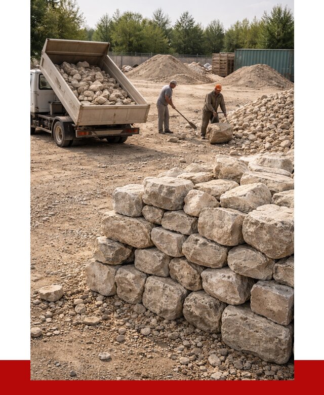 Бутовый камень известняковый в Мирном от 4246 р. | ПРОНЕРУДМир