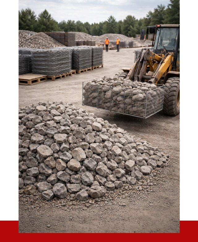 Камень для габионов фракция 70-150 в Мирном от 4246 р. | ПРОНЕРУДМир