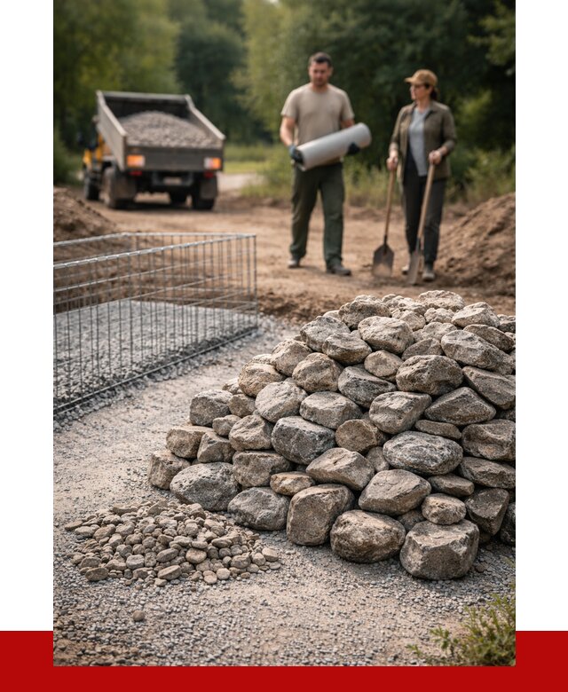 Камень для габионов фракция 100-200 в Мирном от 4852 р. | ПРОНЕРУДМир