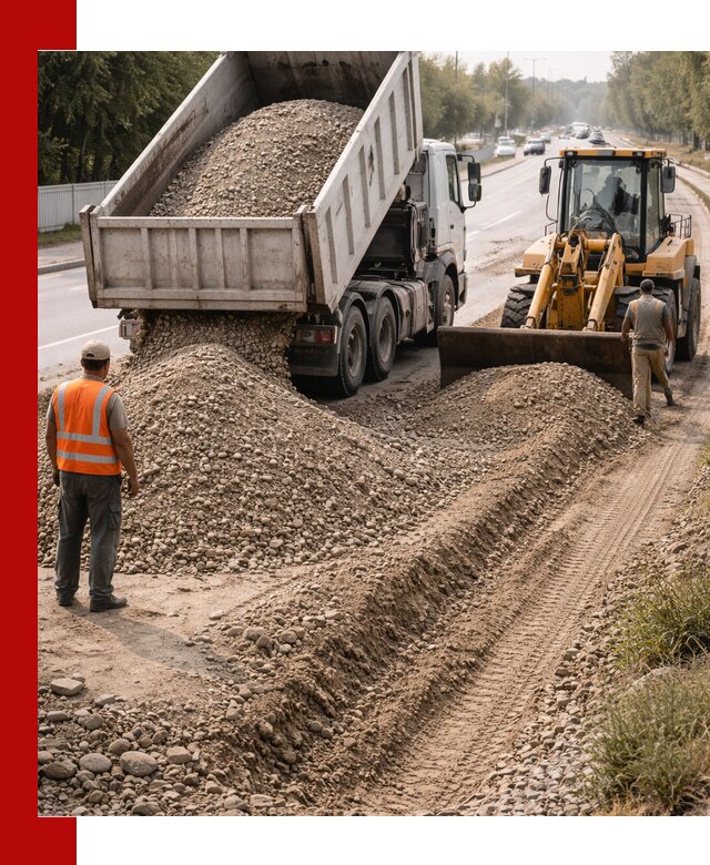 Опгс для устройства дорог и подсыпки в Мирном