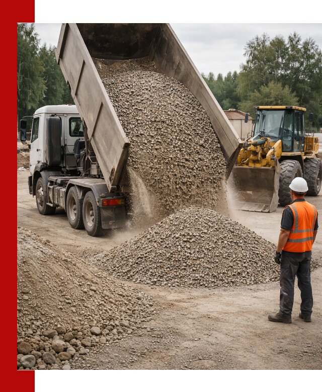 Доставка щпс в Мирном — щебеночно-песчаная смесь под заборы и дорожки