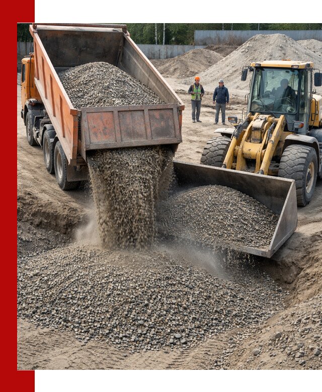 Доставка щпс С9 самосвалами по выгодным тарифам в Мирном