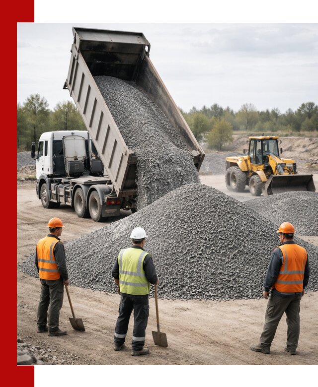 Доставка и продажа гранитной крошки в Мирном