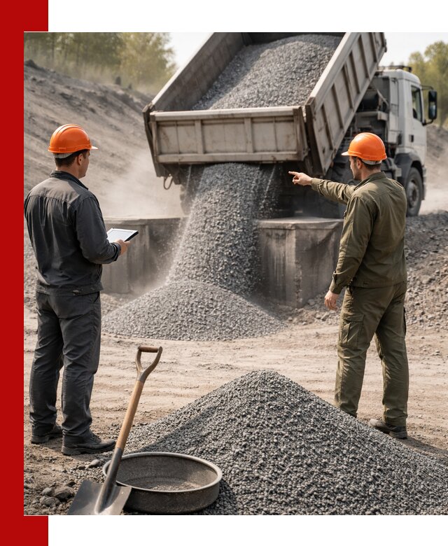 Гранитная крошка фракция 2-5 доставка в Мирном