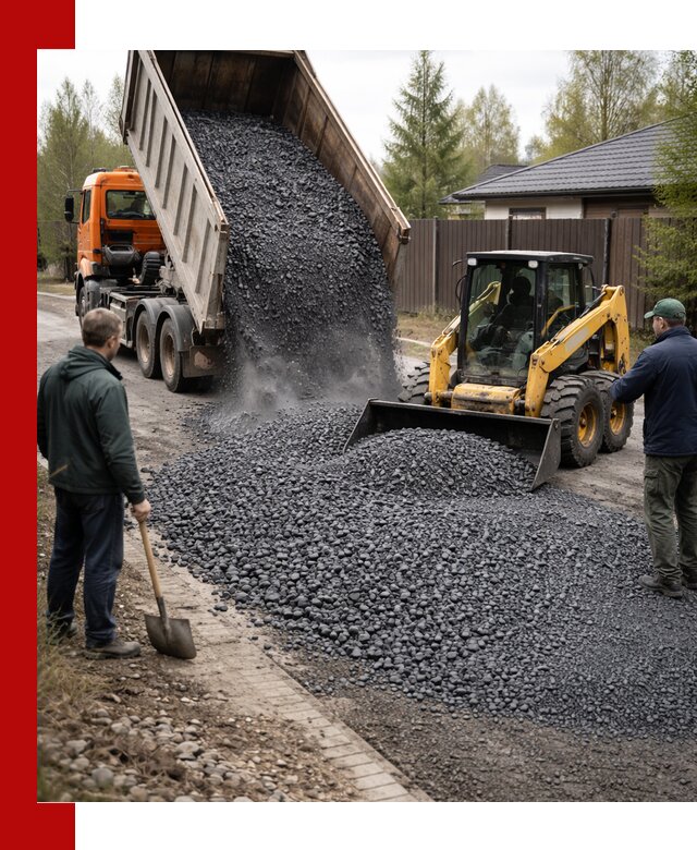 Крошка габбро с доставкой в Мирном для строительных работ