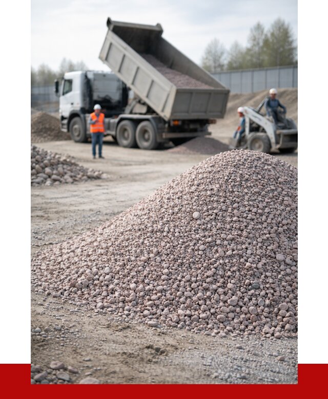 Крошка розовый гранит в Мирном с доставкой от 4650 р. | ПРОНЕРУДМир