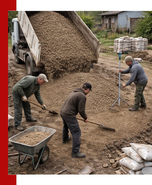 Керамзитовый песок с доставкой в Мирном оптом и в розницу
