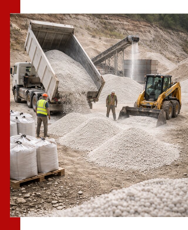 Доставка перлита в Мирном для тепло-, звуко- и гидроизоляции