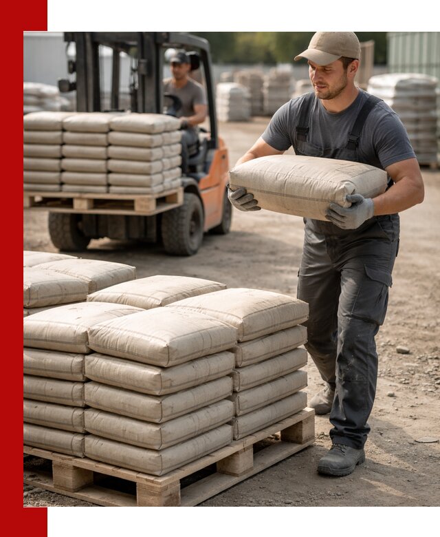 Доставка цемента в мешках оптом и в розницу в Мирном