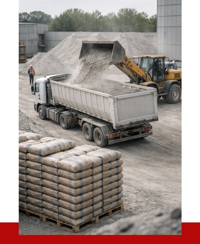 Купить цемент навалом в Мирном от 5560 р. с доставкой | ПРОНЕРУДМир