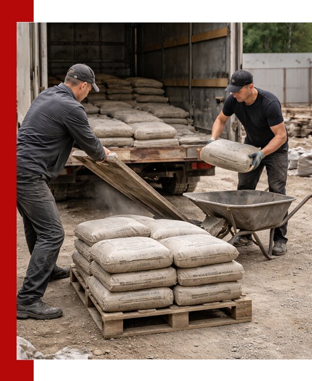 Пескобетон М300 с доставкой в Мирном по выгодной цене