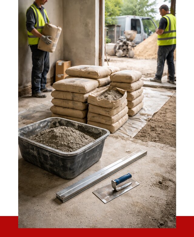 Купить сухую смесь для стяжки в Мирном от 4549 р. | ПРОНЕРУДМир