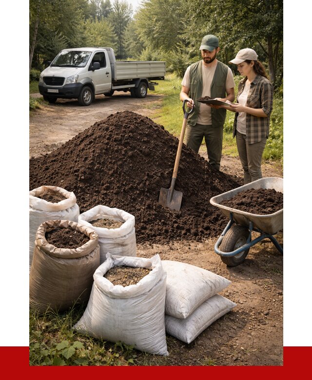 Купить грунт с доставкой в Мирном от 4549 р. за м3 | ПРОНЕРУДМир