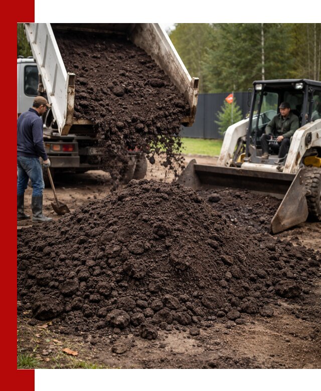 Плодородный грунт с доставкой в Мирном для садов и огородов