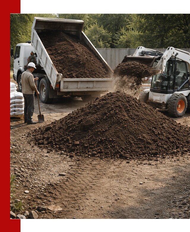 Доставка растительного грунта в Мирном от производителя оптом и в розницу