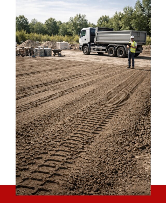 Планировочный грунт в Мирном от 1516 р./куб с доставкой | ПРОНЕРУДМир