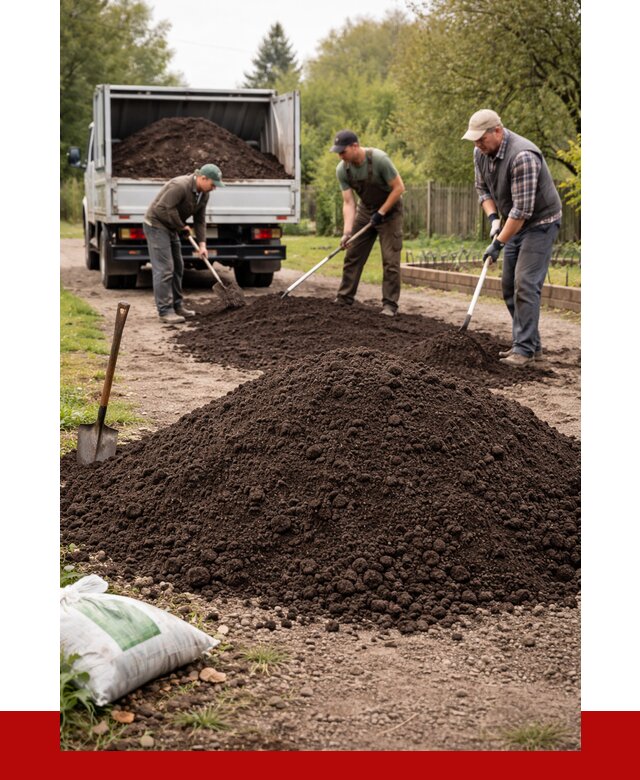 Купить землю для огорода в Мирном от 3235 р./куб | ПРОНЕРУДМир