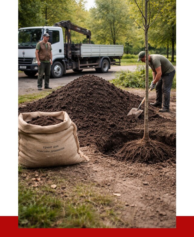 Грунт для посадки деревьев в Мирном от 1213 р. | ПРОНЕРУДМир