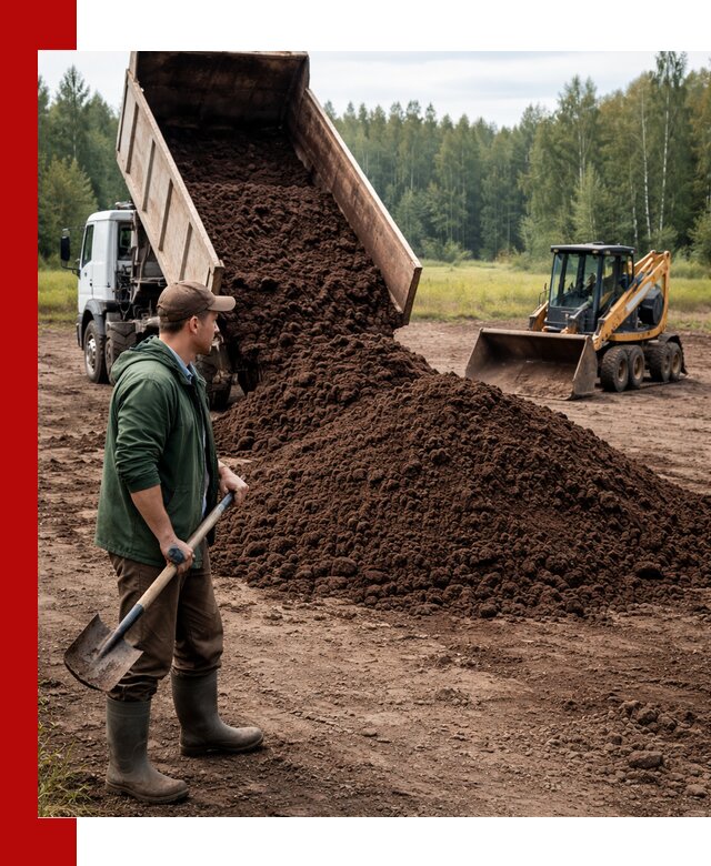 Купить верховой торф с доставкой в Мирном для садоводства и растений