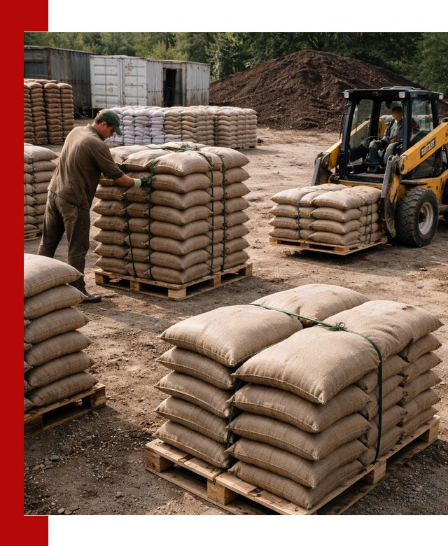 Доставка торфа в мешках по выгодным ценам в Мирном