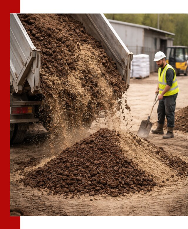 Доставка торфо-песчаной смеси в Мирном для строительства и озеленения