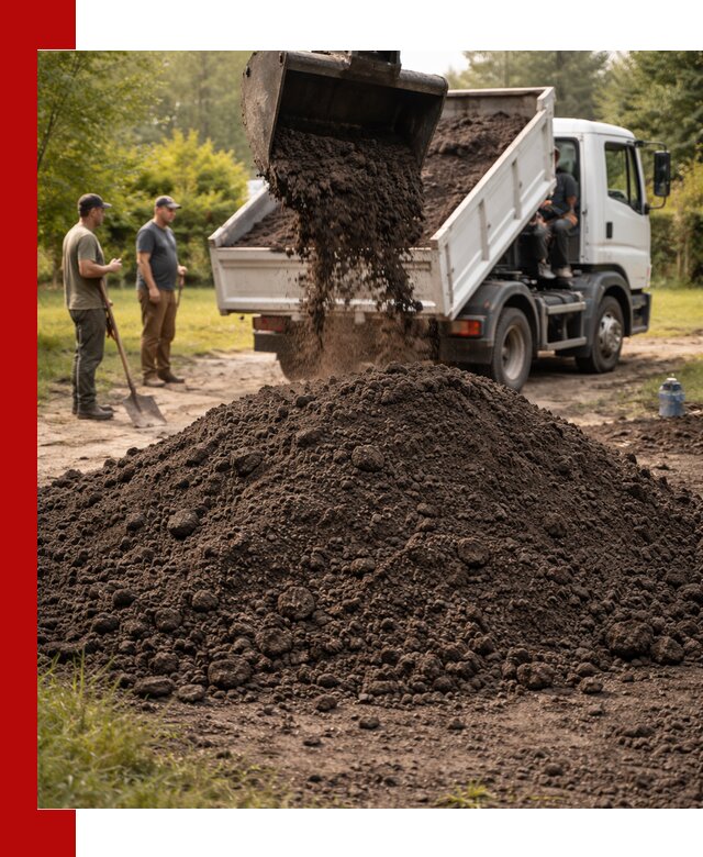 Доставка и продажа чернозема в Мирном оптом и в розницу