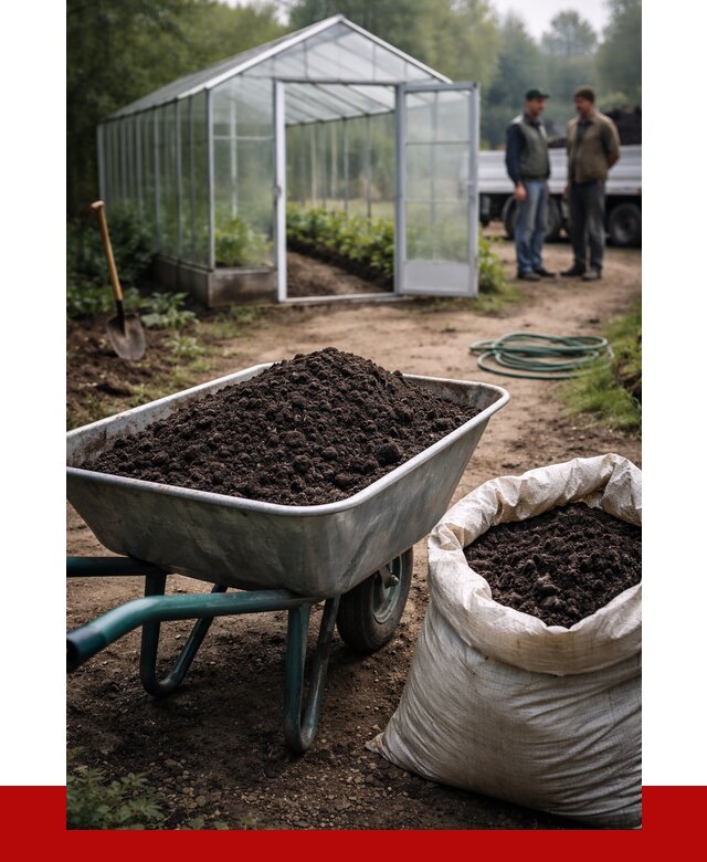 Чернозем для теплицы в Мирном с доставкой от 1516 р. | ПРОНЕРУДМир